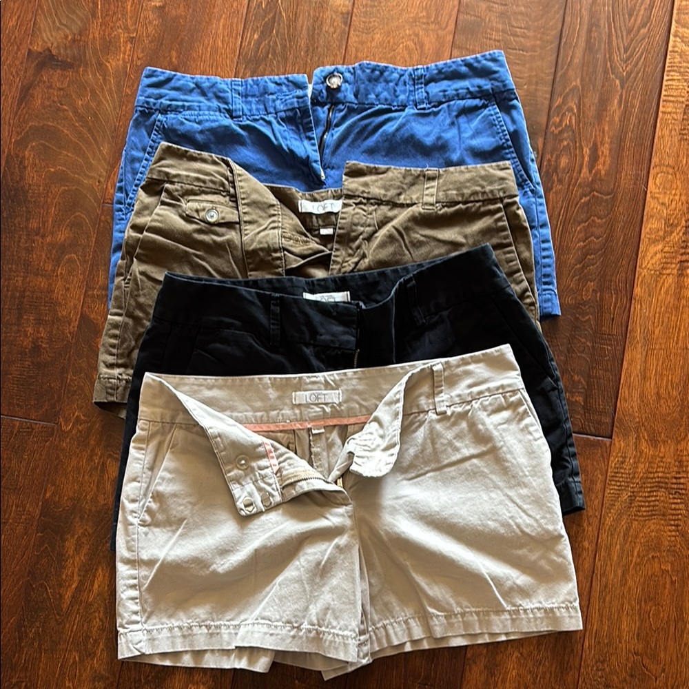 Set of 4” Loft Shorts